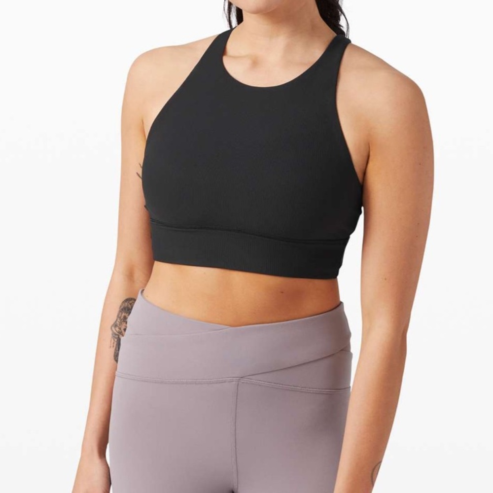 Lululemon Energy Bra High Neck Long
Line